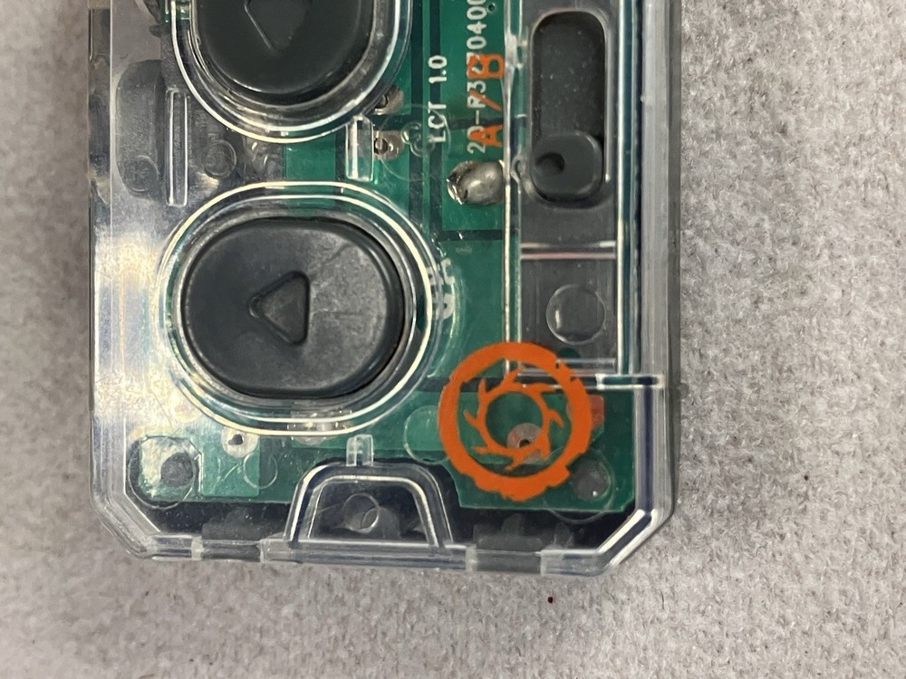 Replacement Remote controller for a HEXBUG BattleBots toy Untested.