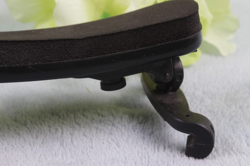 4/4 Size Violin Shoulder Rest Adjustable Thick Padding for Replacement and Spare