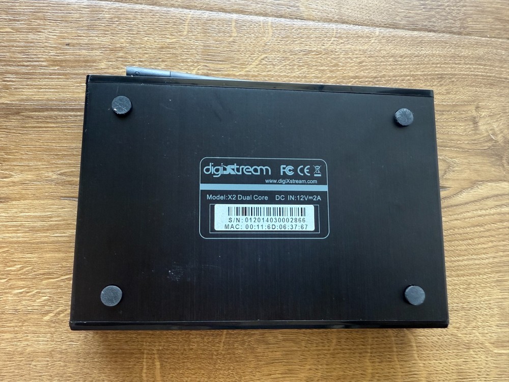 Digistream X2 Streamer with Remote, Requires Knowledge to Configure Tested Works