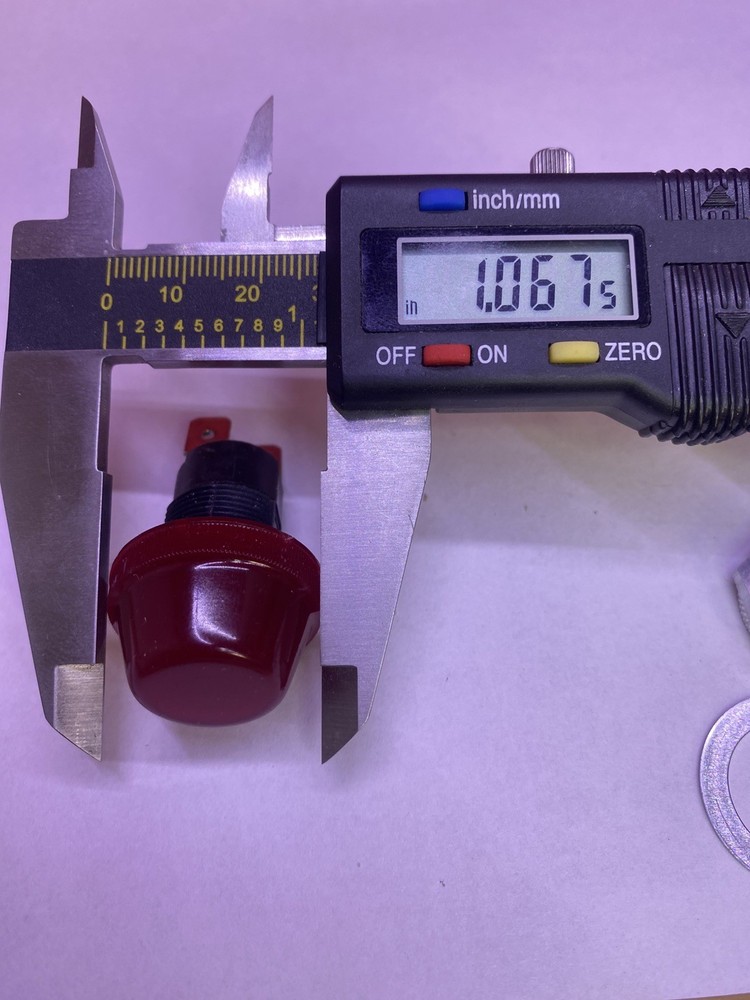 Red Circular Panel Mount Indicator Light Holder Round Light ( No Light bulb )