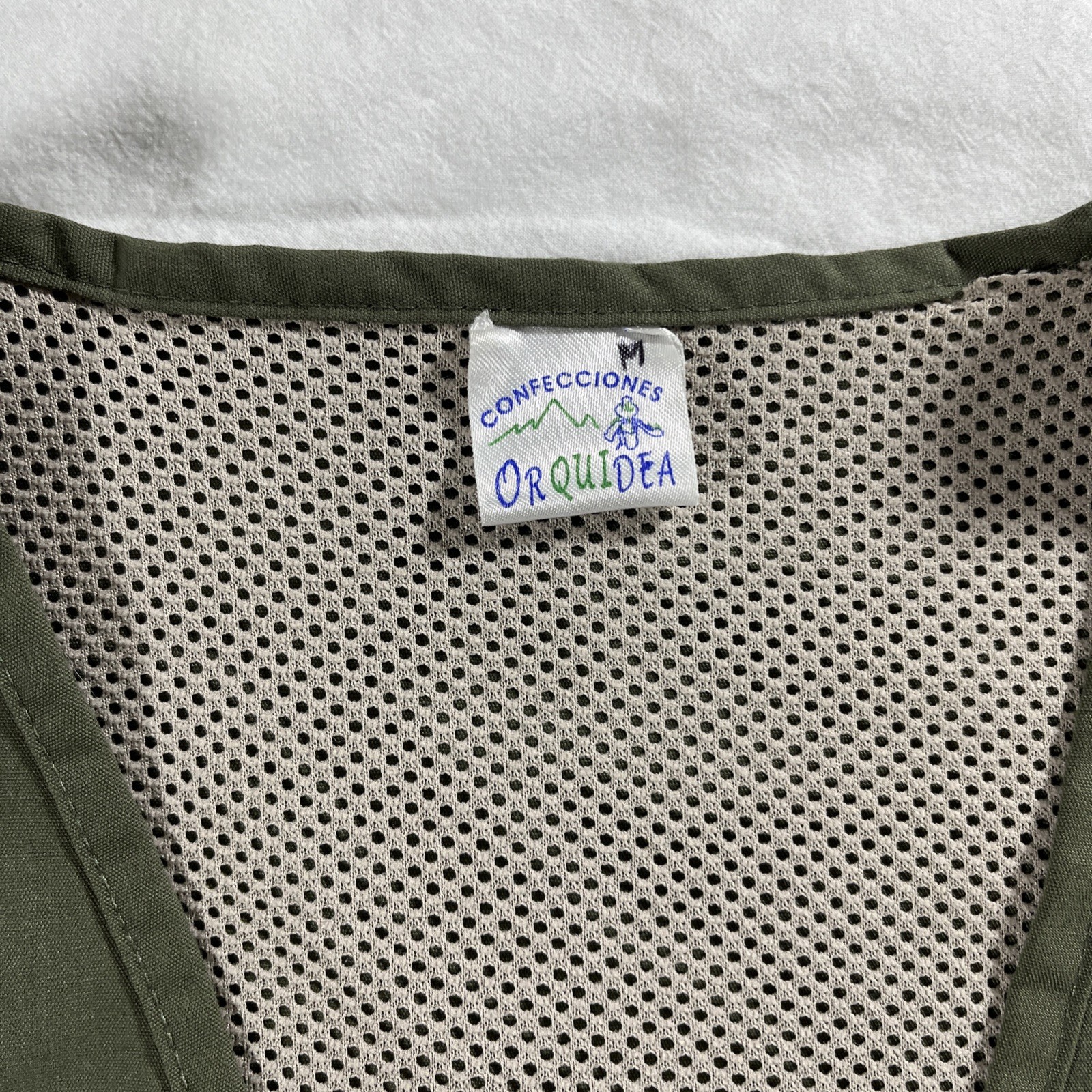 Orquidea Men's M Machu Picchu Ciudad De Piedra Peruvian Hiking Vest w/ Pockets