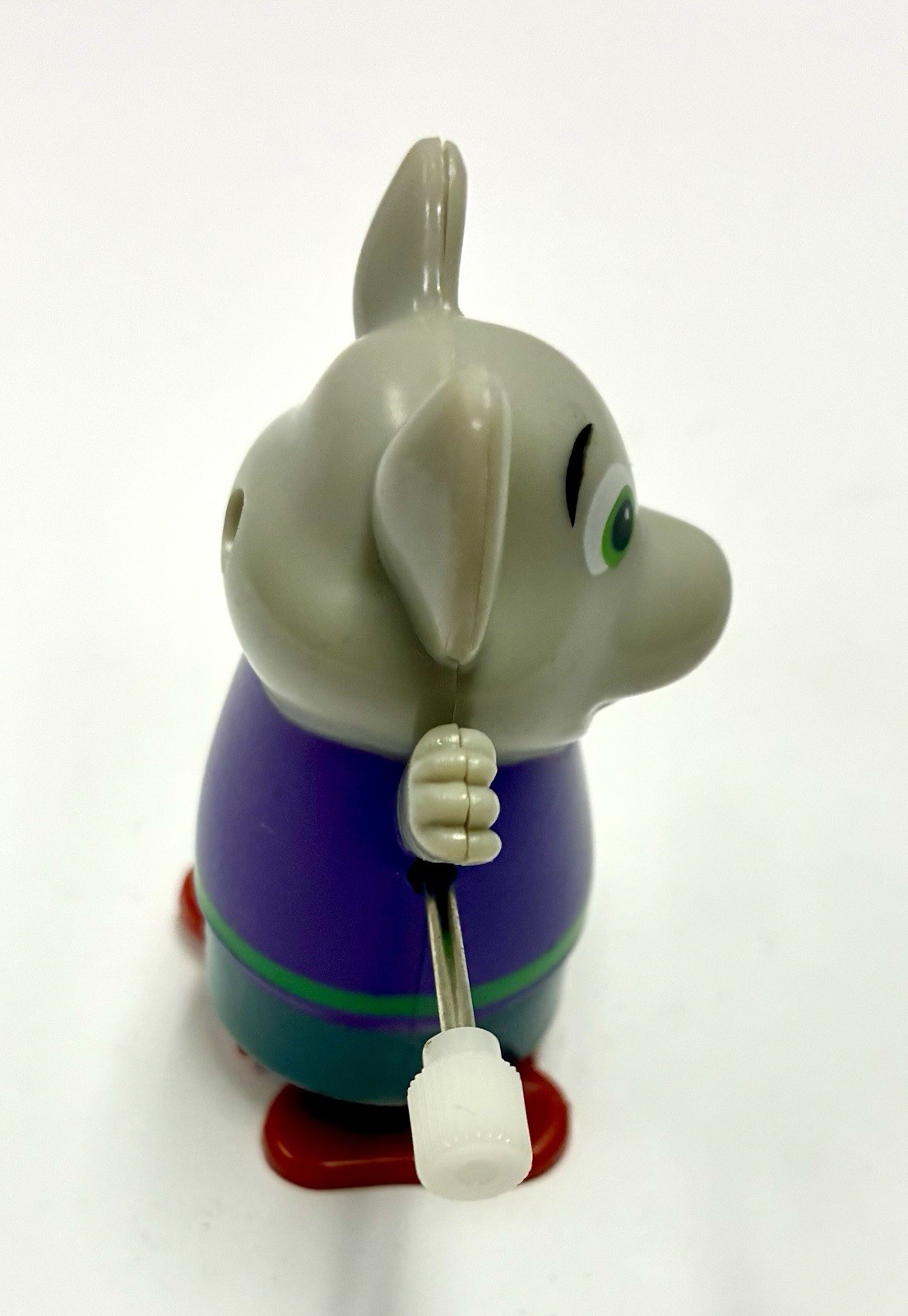 Chuck E Cheese Wind Up Walking Mouse Toy WORKS Collectible Vintage FunExpress
