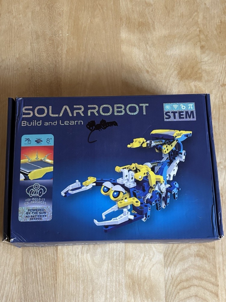 Solar Robot Creation Kit Build 11 Different Robots STEM Educational Toy