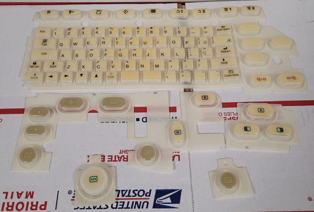 GE LOGIQ 200 PRO KEYBOARD PLASTIC