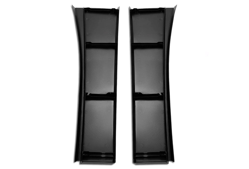 Compatible with Volvo VNL 2004-2017 Upper Cab Fairing Extensions Deflector Set