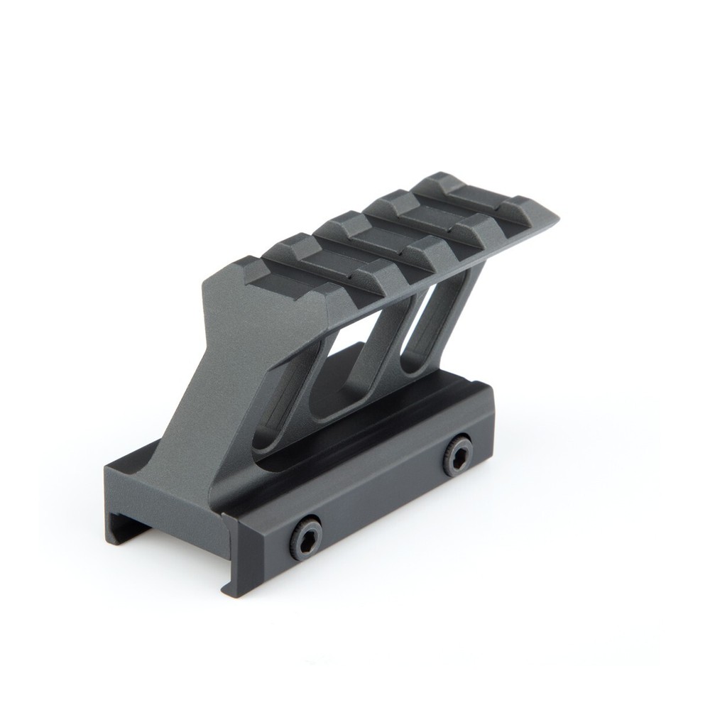 Offset High Profile Riser Mount fits Picatinny 20mm Rail For Red Dot Sight