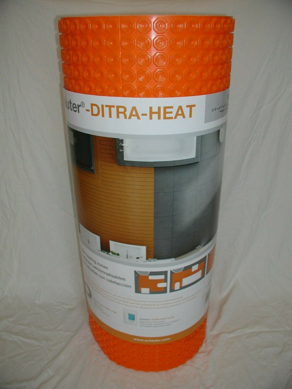 Schluter DITRA HEAT Membrane 10 to 134.5 sf Rolls ~You Pick Size You Need!!! ~