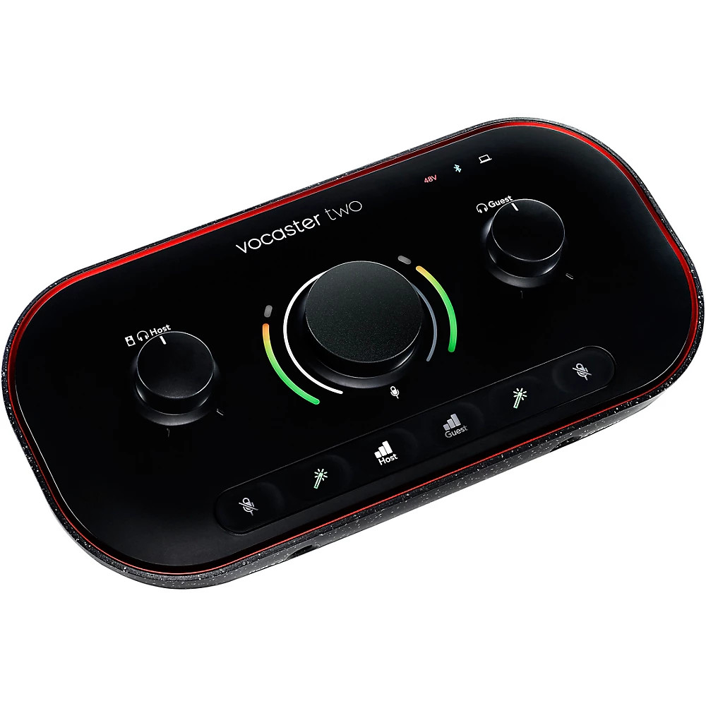 Focusrite Vocaster Two Podcasting Interface for Content Creators