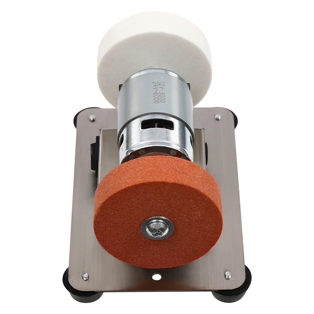 Electric Benchtop Sander Small Grinder Adjustable Variable Speed Table Grinder