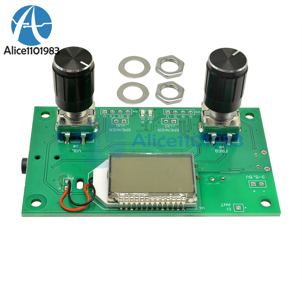 DSP PLL Digital Stereo FM Radio Receiver Module 87-108MHz with Serial Control