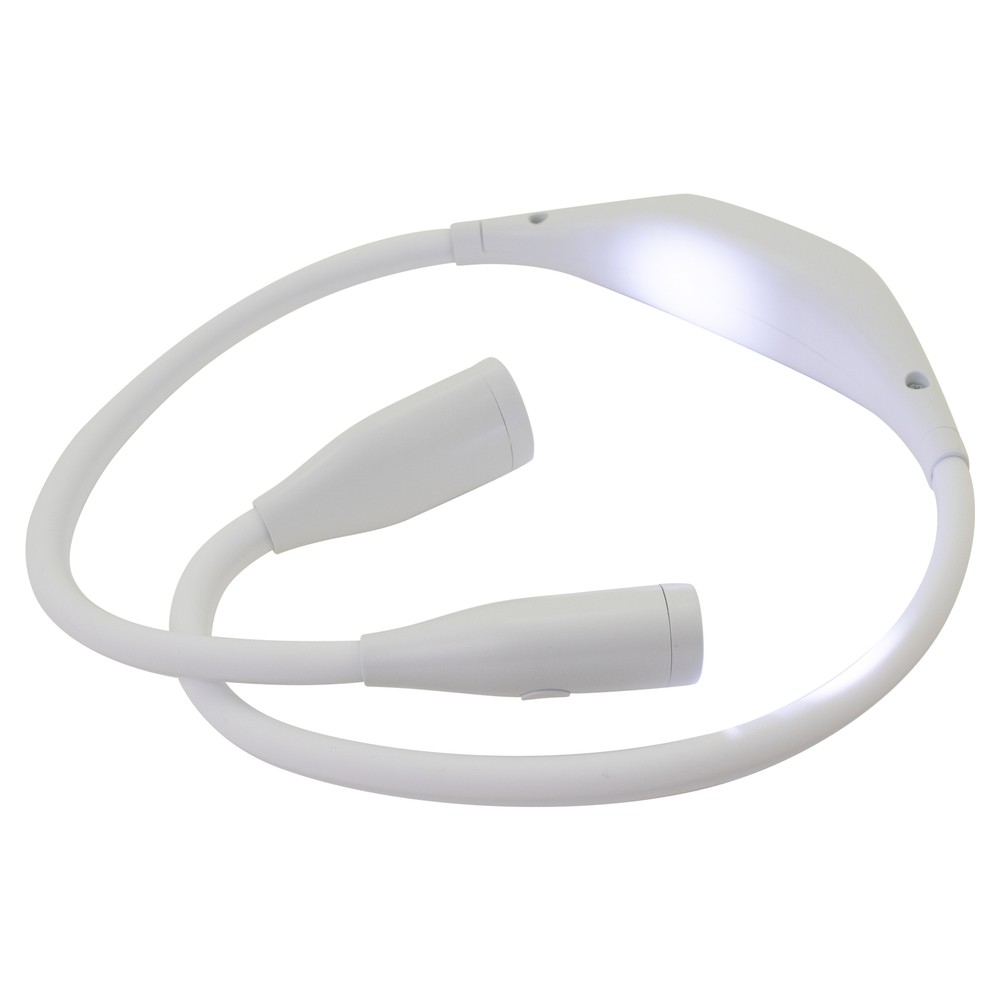 MotoProducts 4 Pack LED Neck Reading Light Bendable 3 Light Intensities Book