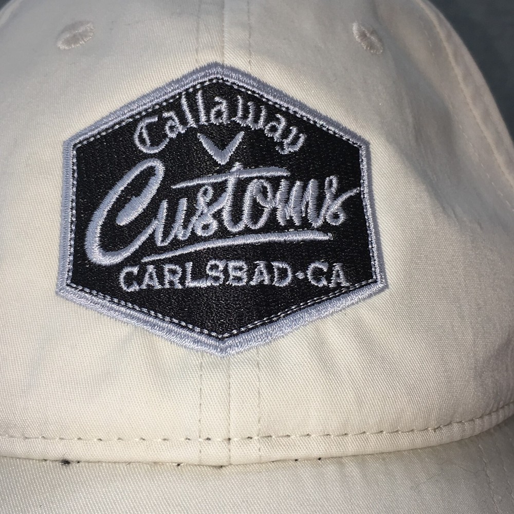CALLAWAY CUSTOMS CARLSBAD CA GOLF HAT ADJUSTABLE