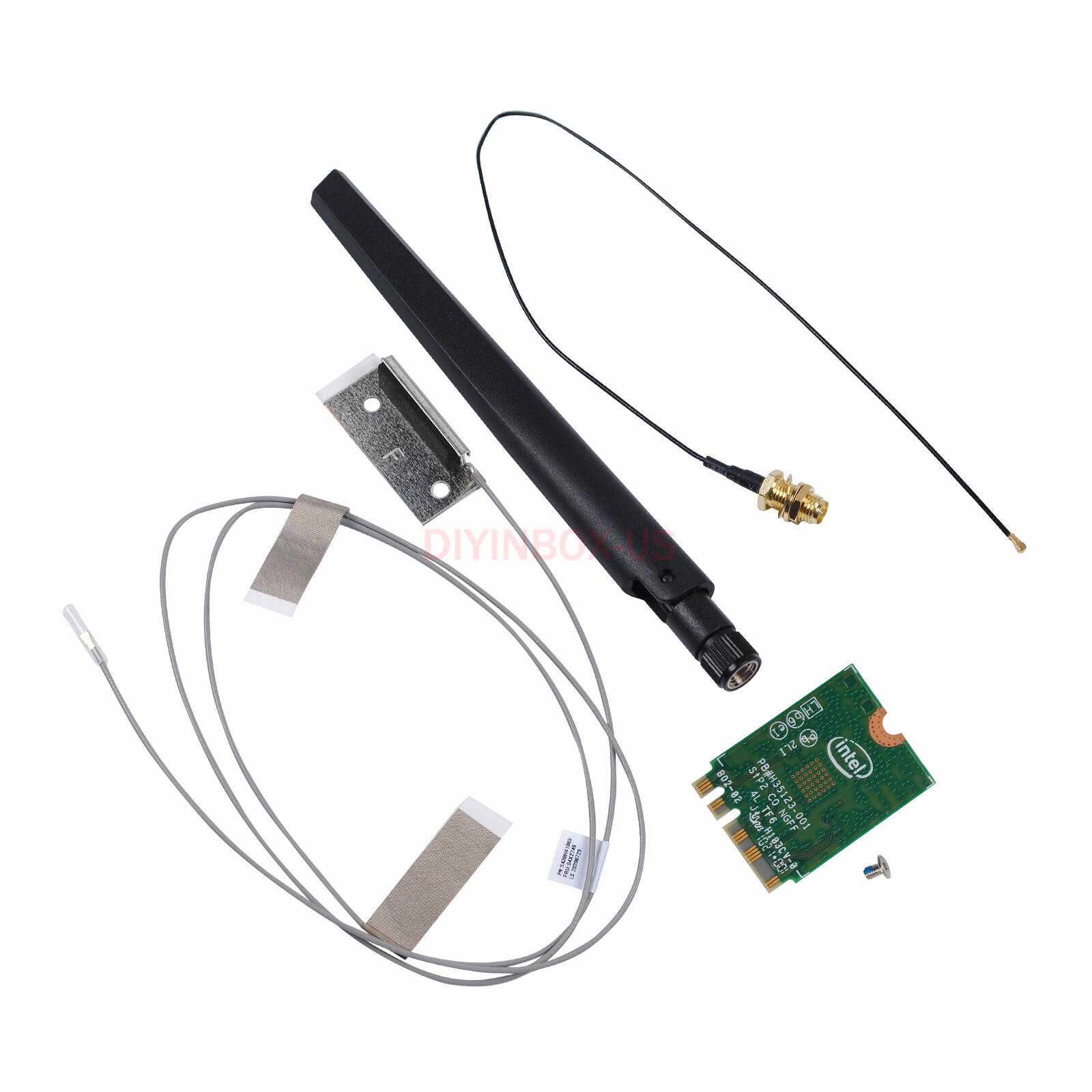 WiFi Antenna Cable + Card For DELL OptiPlex 3040 3050 3070 7040 7050 7060 7070