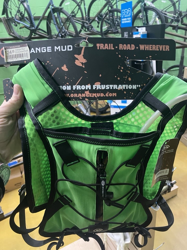 Orange Mud Endurance Hydration Pack Green 2.0l