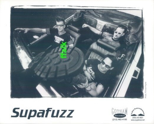 Press Photo: SUPAFUZZ 8x10 B&W