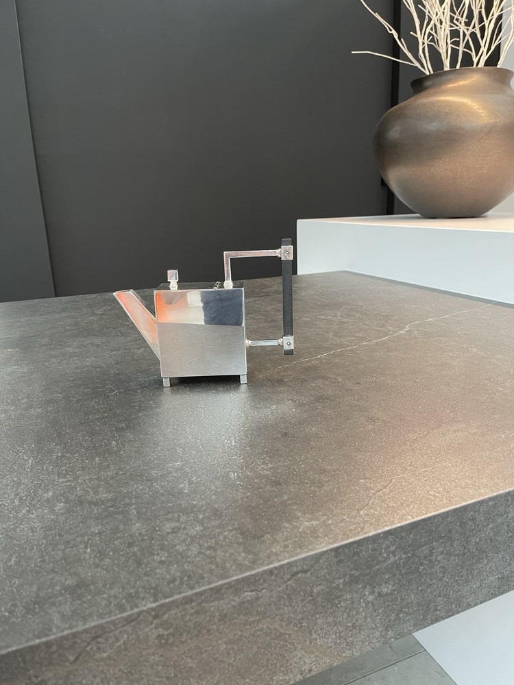 Modern Silver Plated Teapot- Christopher Dresser Style