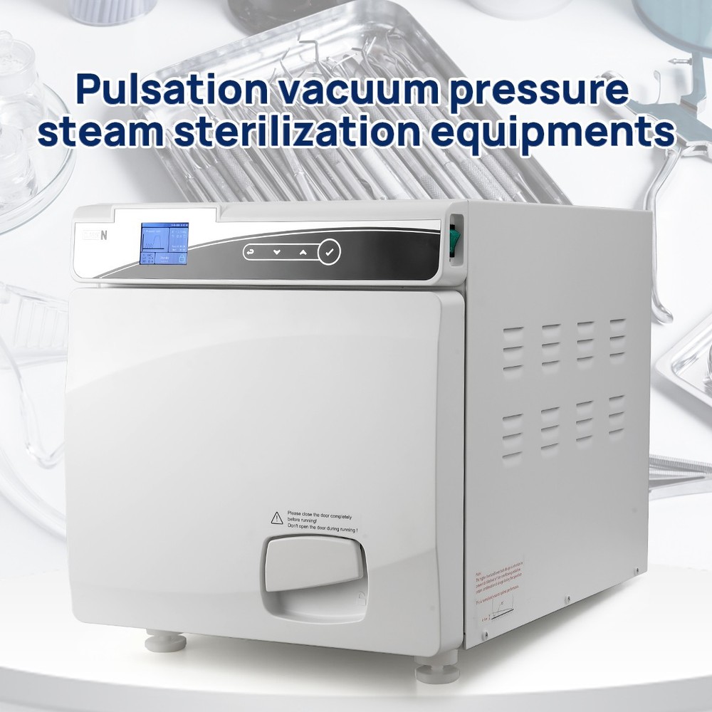 22L Dental Autoclave Steam Sterilizer High Pressure Temperature Drying Function