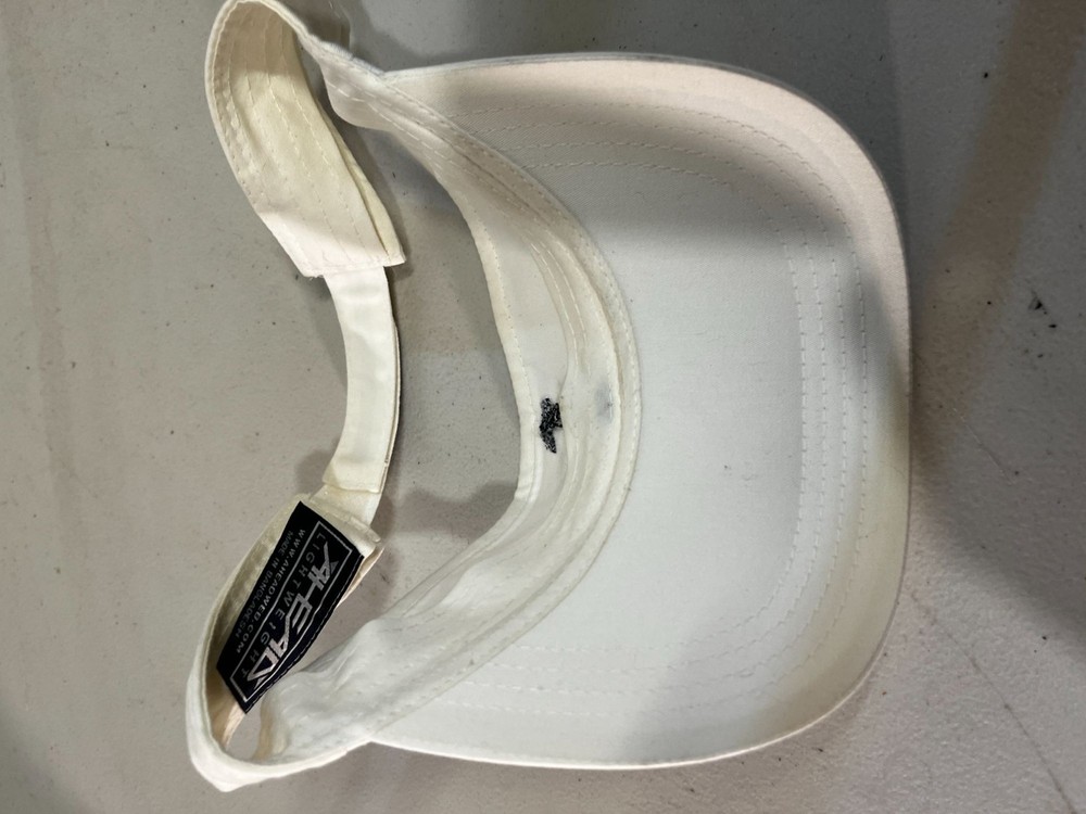 AHead Golf Swing Visor Adult Adjustable White Hat