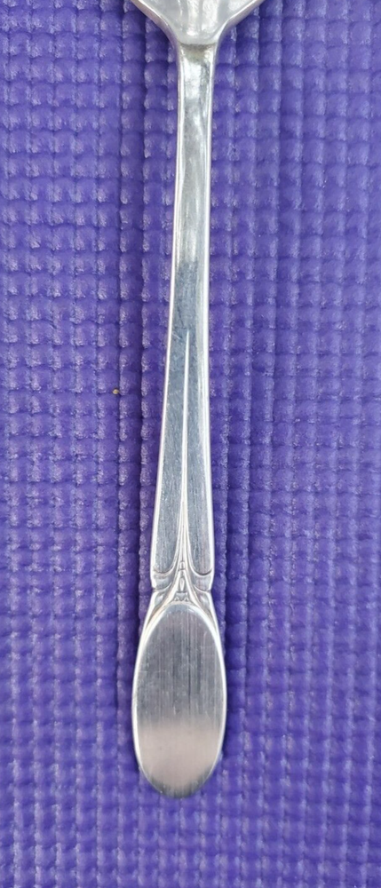 3-International Silver SYLVIA Silverplate TABLE/SERVING SPOONS 8.5"