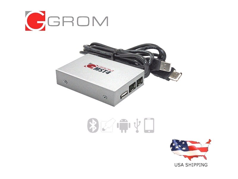 BMW MINI 2007-2014 GROM AUDIO USB ANDROID iPHONE iPOD BLUETOOTH AUX ADAPTER KIT