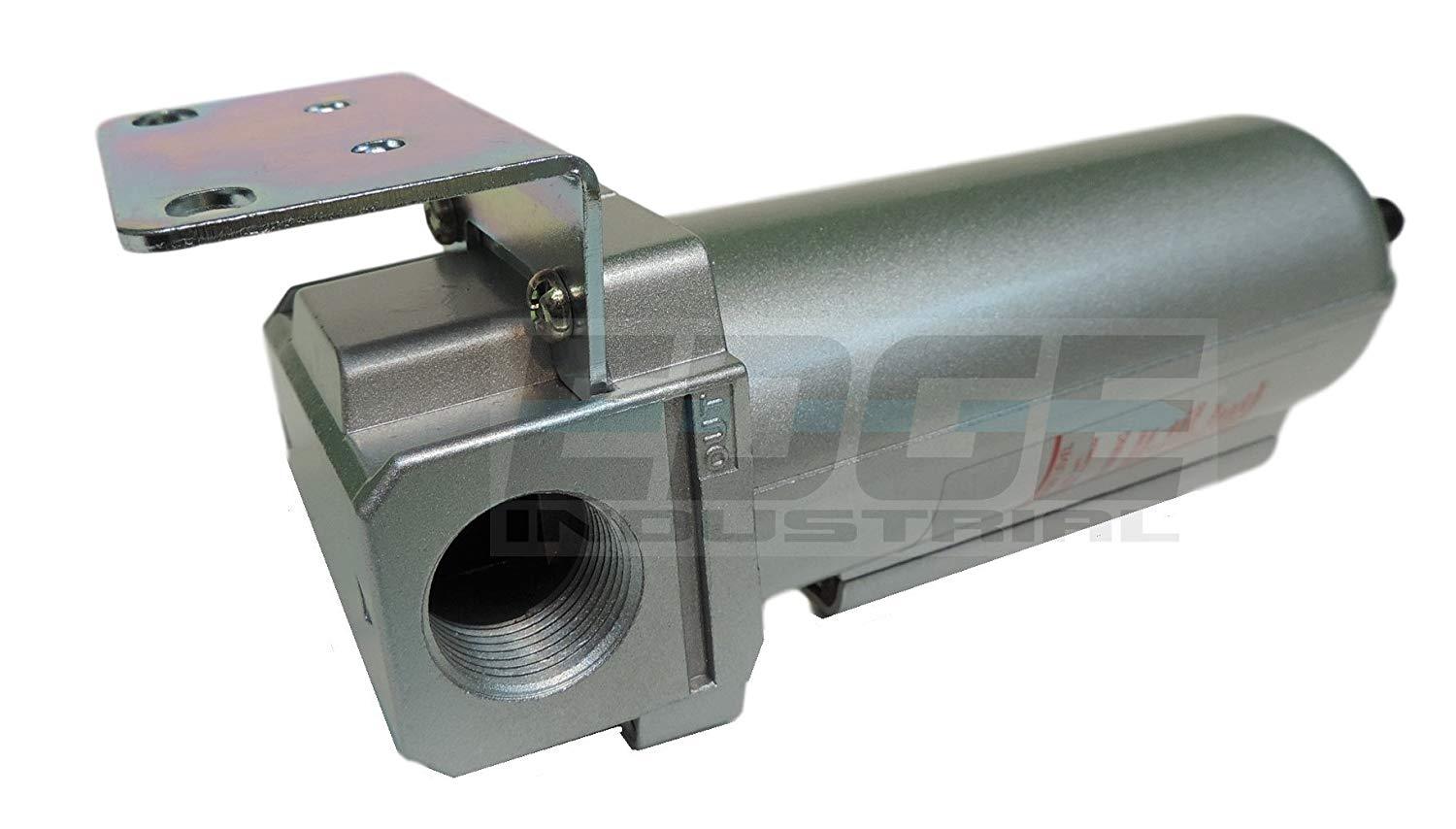 3/4" HEAVY DUTY IN LINE COMPRESSED AIR WATER SEPARATOR MOISTURE TRAP, AUTO DRAIN