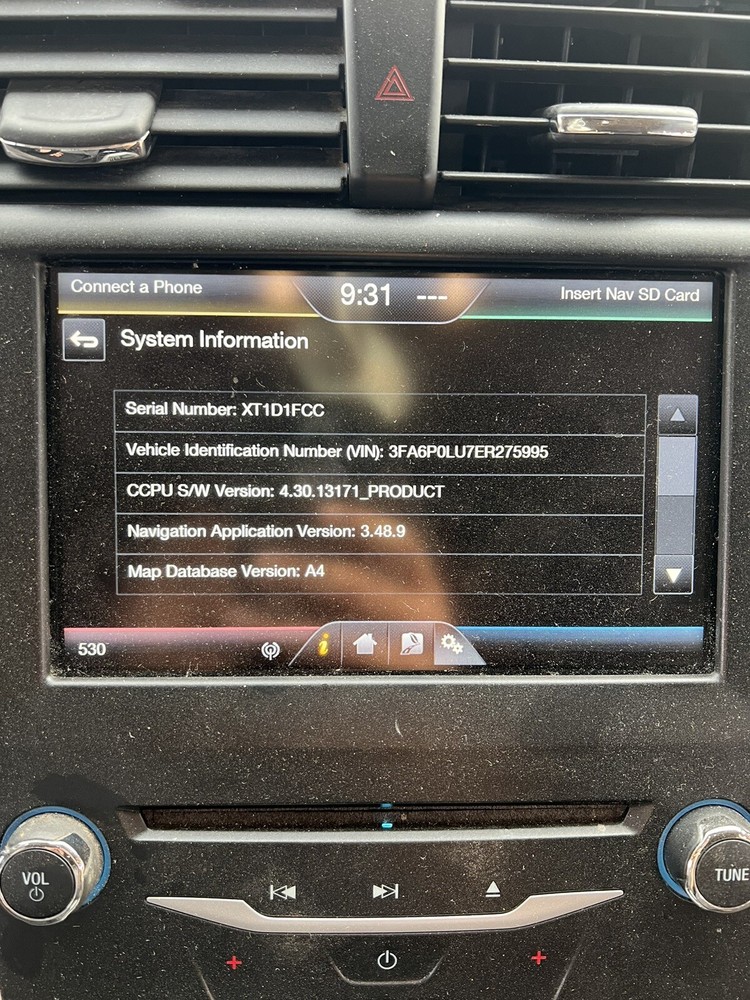 12-16 Ford Sync 2 II APIM Receiver Module w/Navigation GPS DS7T-14F239-BR OEM