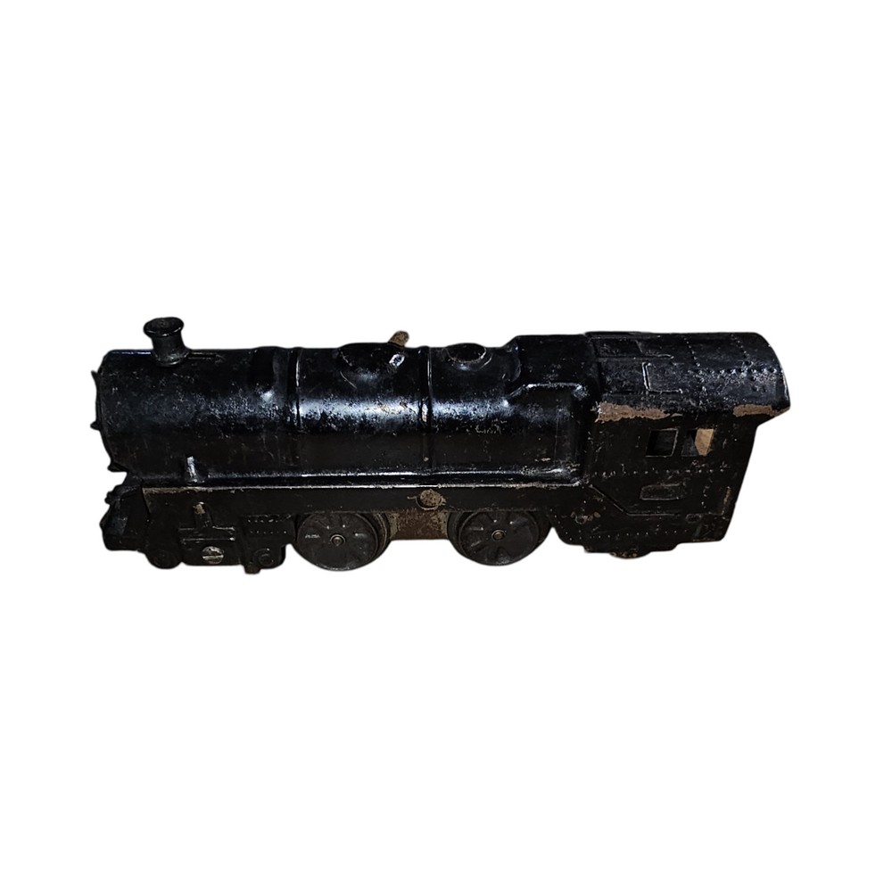 Marx O Gauge 898 Tin Mechanical Train Engine-coal Tender And Caboose Untested