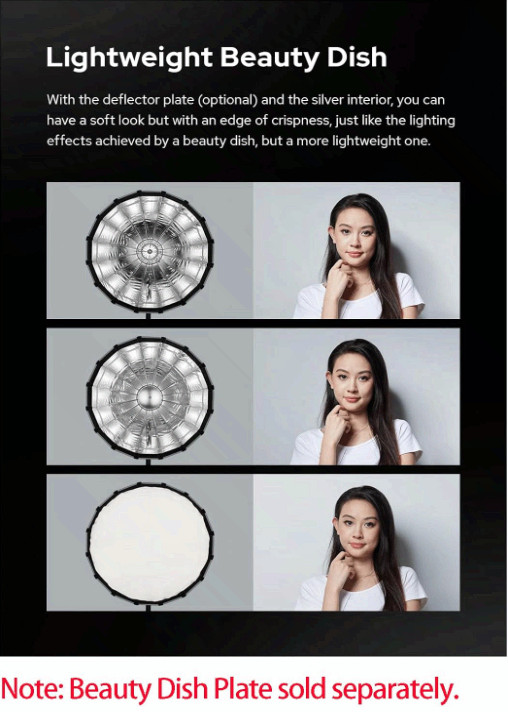 Softbox S65T 65cm Quick Release, Bowens Mount w/ Dual Diffusers