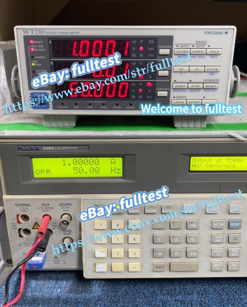 1PCS YOKOGAWA WT210 Digital Power Meter -fulltest