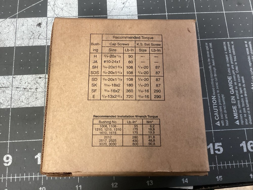 Taper Lock Bushing 117174 (LPW121N)
