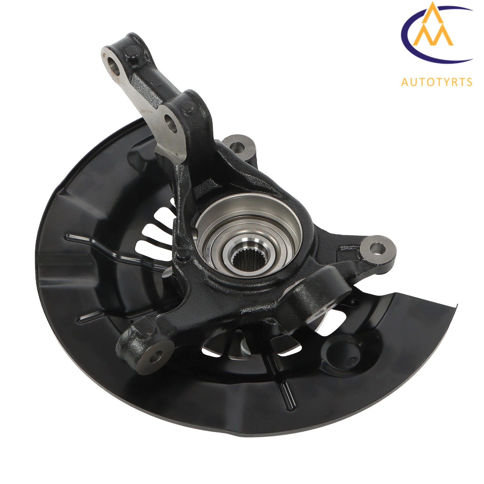 Front Left Steering Knuckle+Wheel Hub Bearing For Toyota Camry 2012 2013 - 2017