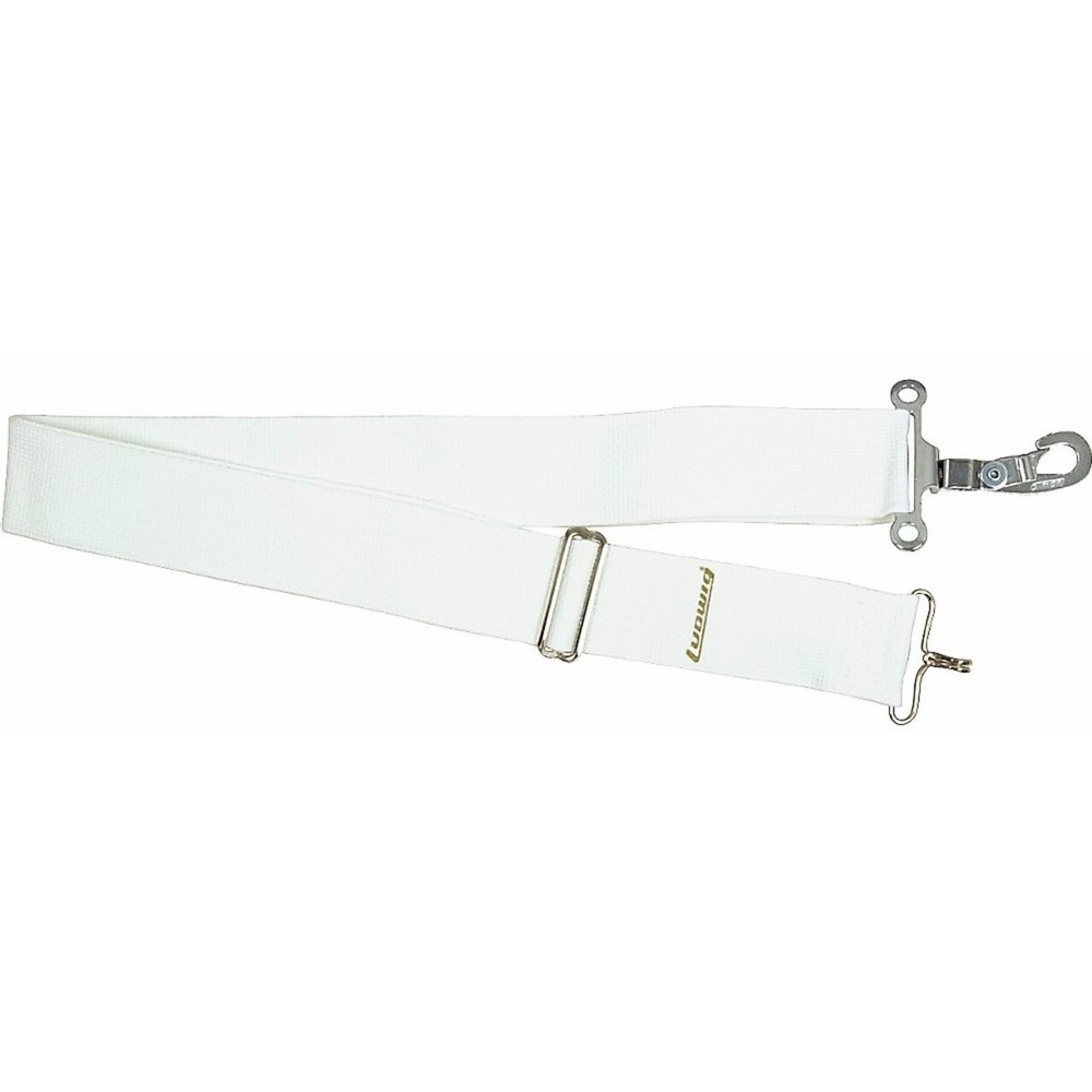 Ludwig LF382W Marching Snare Drum Sling, White
