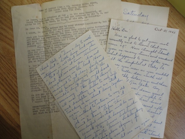 P.O.W. LETTERS, GOOD DETAIL