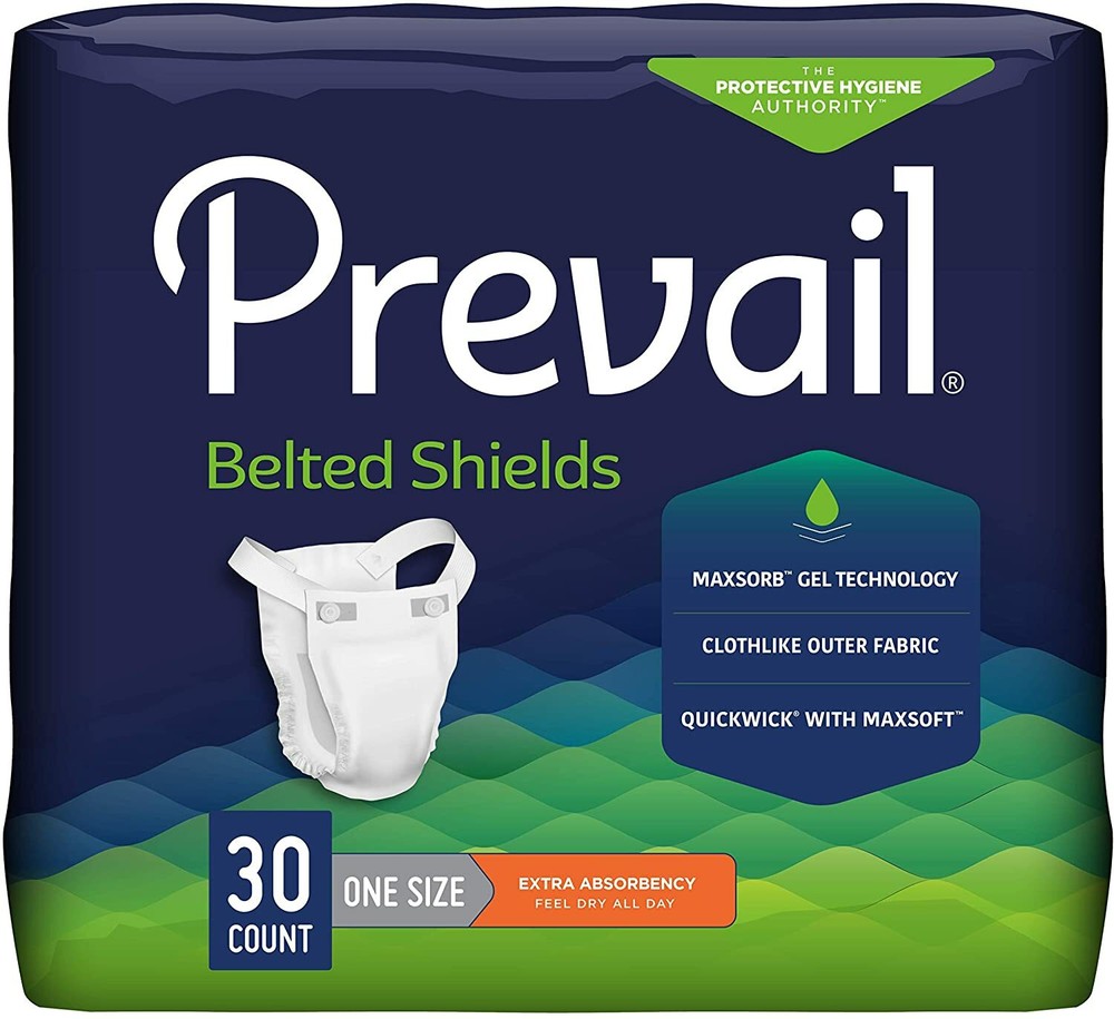 Prevail Belted Undergarment, Extra-Absorbency, One Size, 30ct
