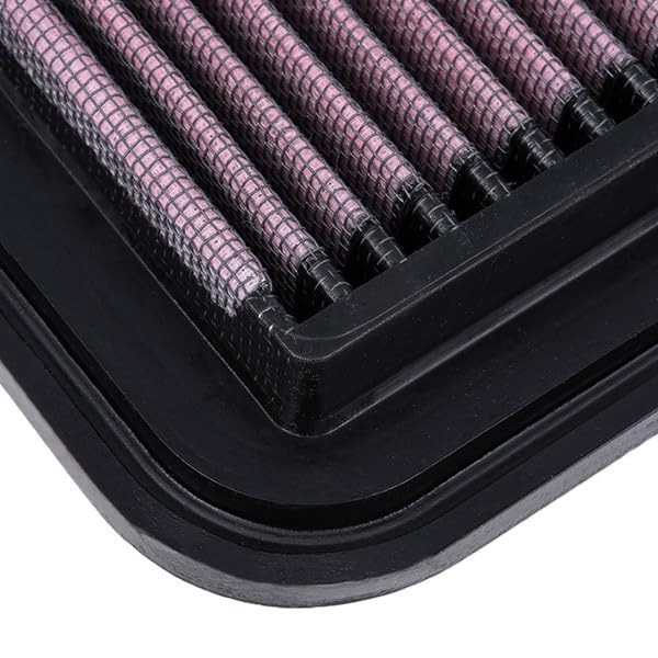 Engine Air Filter: Reusable, Clean Every 75,000 Miles, Washable, Replacement