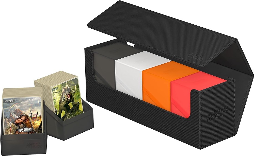 Ultimate Guard Arkhive 400+ XenoSkin Monocolor Black