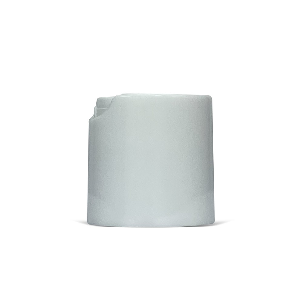 24/410 Smooth WH Easy Open Disk Cap -Unlined- 200 units-$ 0.05 each
