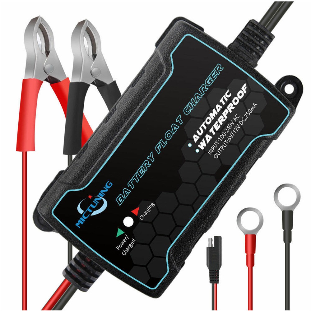 6V & 12V Smart Car Automatic Battery Charger Maintainer Motorcycle Trickle Float