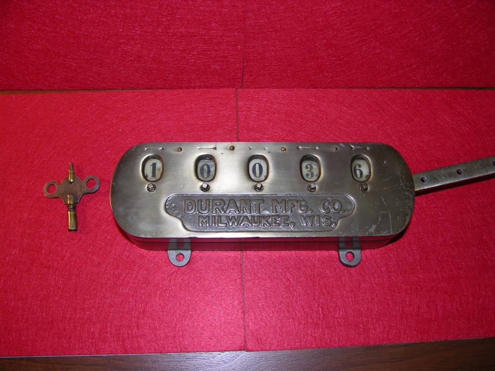 Vintage Stroke Counter With The Key