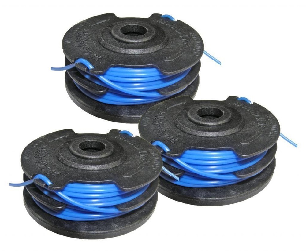 Homelite autofeed dual .065" string trimmer spool line 3 Pack
