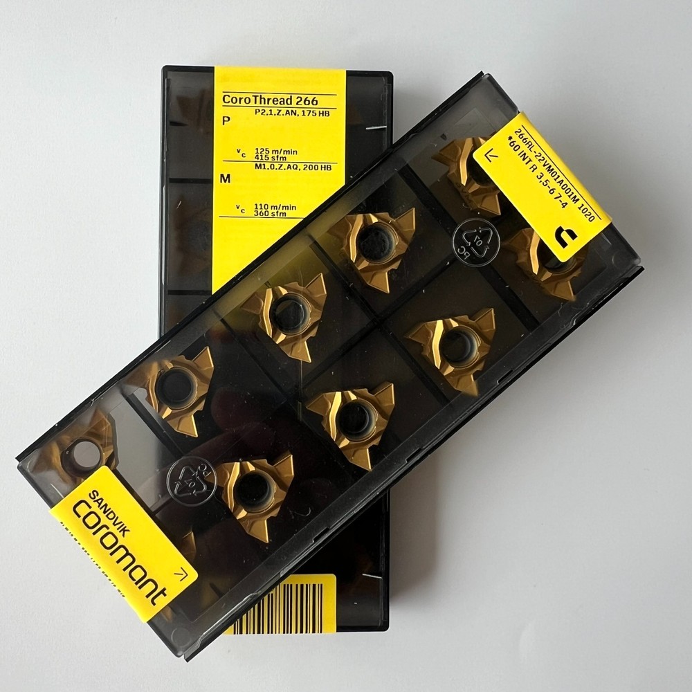 10Pcs/BOX Sandvik 266RL-22VM01A001M 1020