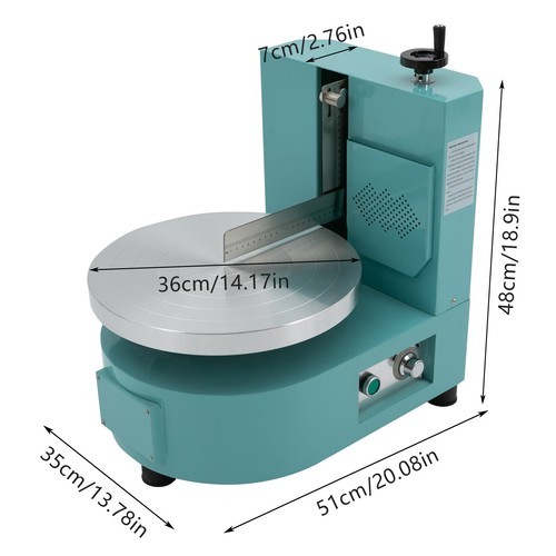 Cream Spreading Smoothing Decorating Coating Edge Machine Cake Coating Machine