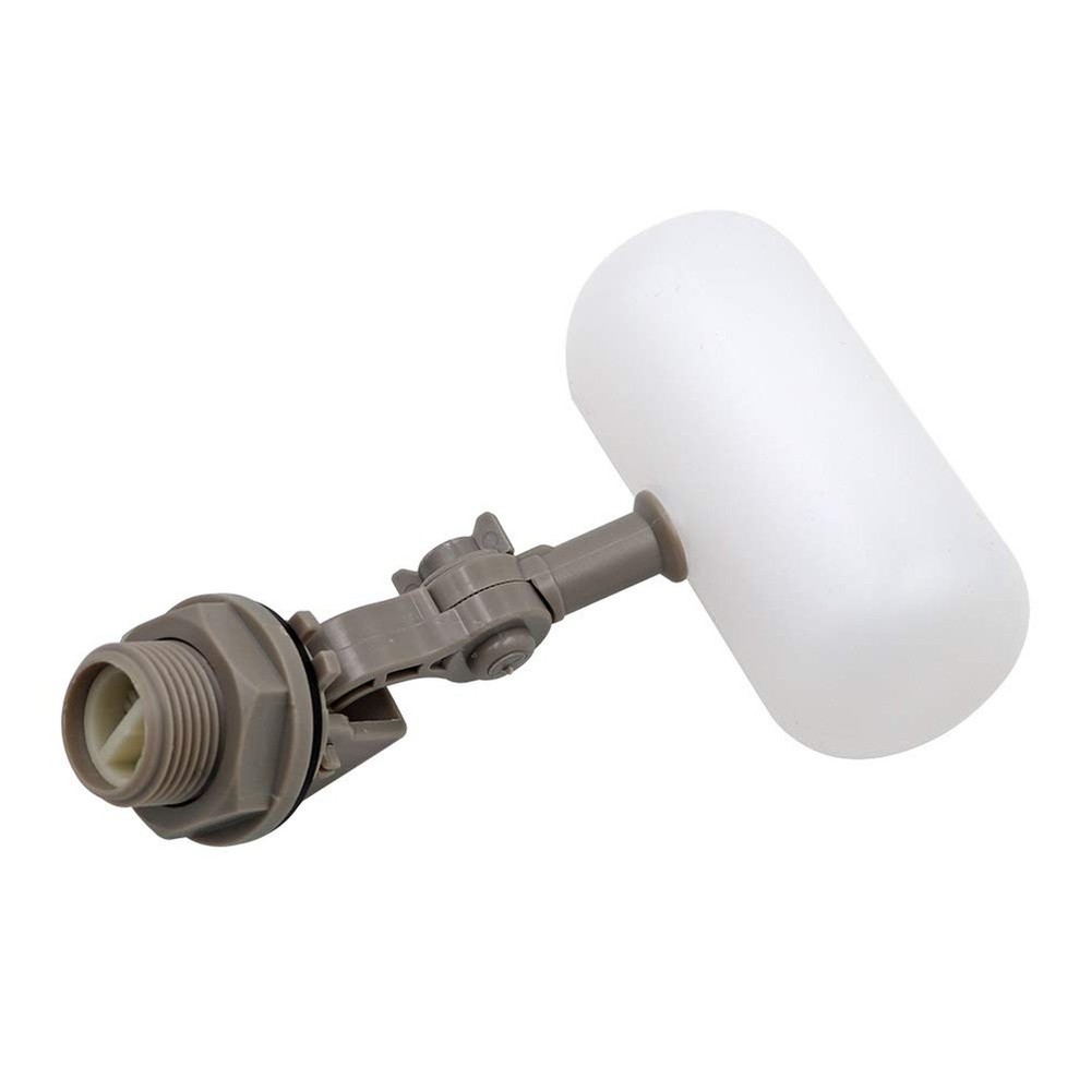 2 Pcs Float Valve 1/2 or 3/4 Water Float Valve with Adjustable Arm Automatic ...