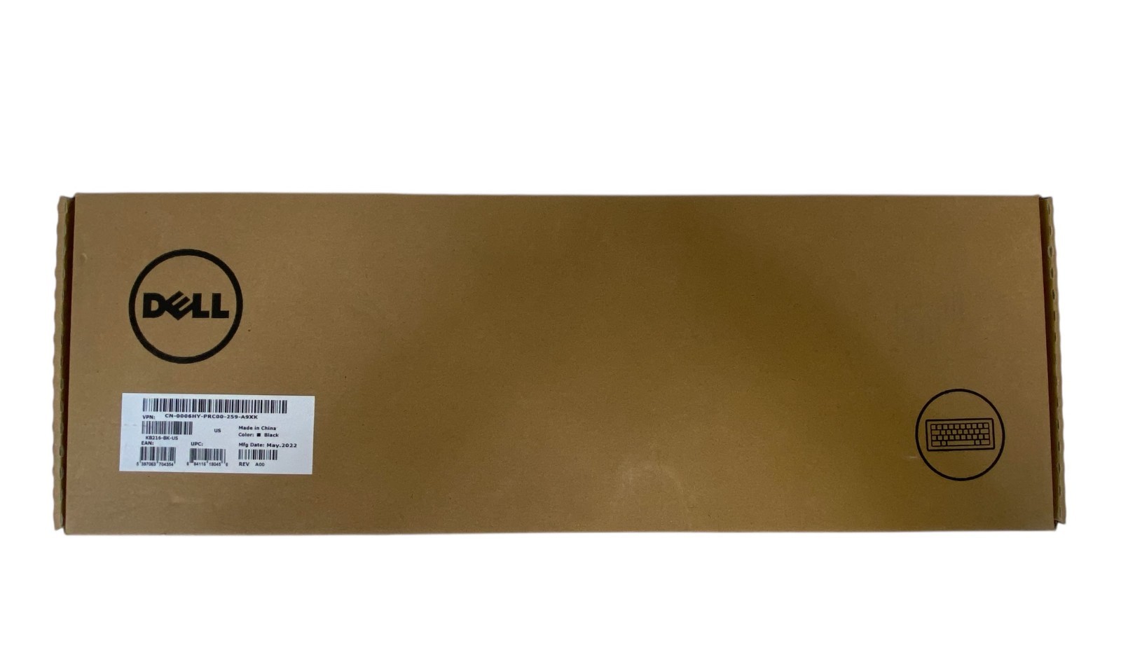 Dell USB Wired Keyboard and Mouse Combo For Office and Casual KB216-BK-US (New)