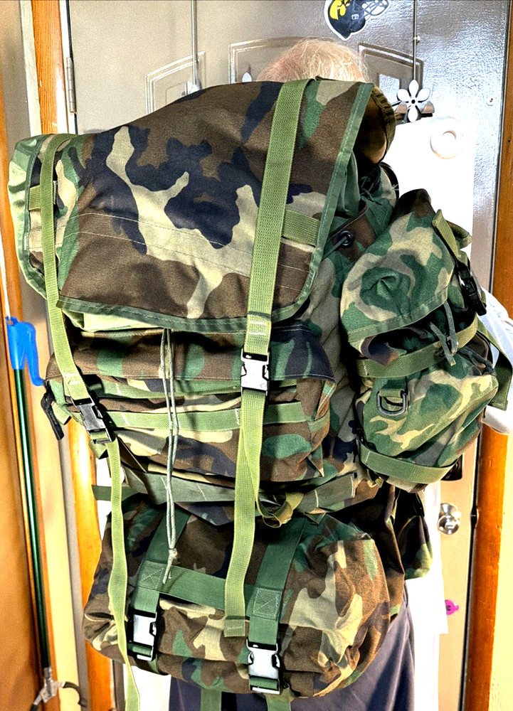 COMPLETE SET OCP MOLLE II LARGE RUCKSACK MULTICAM Pack BACKPACK ARMY USGI ISSUE