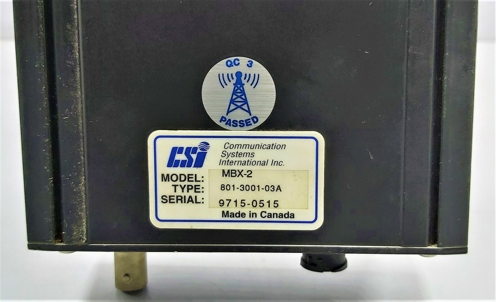 CSI D-GPS Receiver Shipmate RS 5660S MBX-2 Communication System 5491