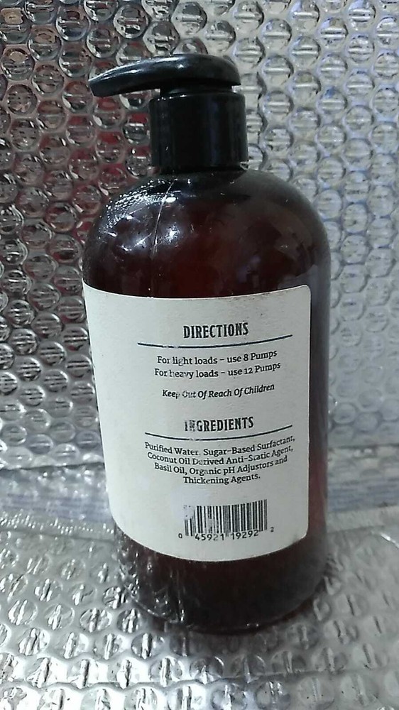 Fox Hound Pet Laundry Detergent Concetrate Basil 16 fl oz