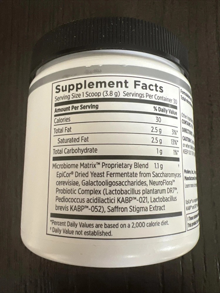 Modere Axis Trebiotic for Gut Function Support 30 Servings - New/Sealed!