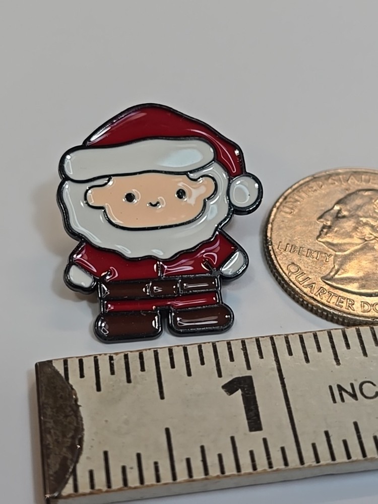 Santa Claus Boy Lapel Pin