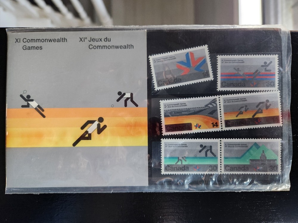 XI Commonwealth Games stamps  Canada 1978